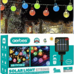 Ηλιακά φωτάκια μπαλάκια σε καλώδιο 40LED AB-TY150-2 AERBES RGB Aerbes