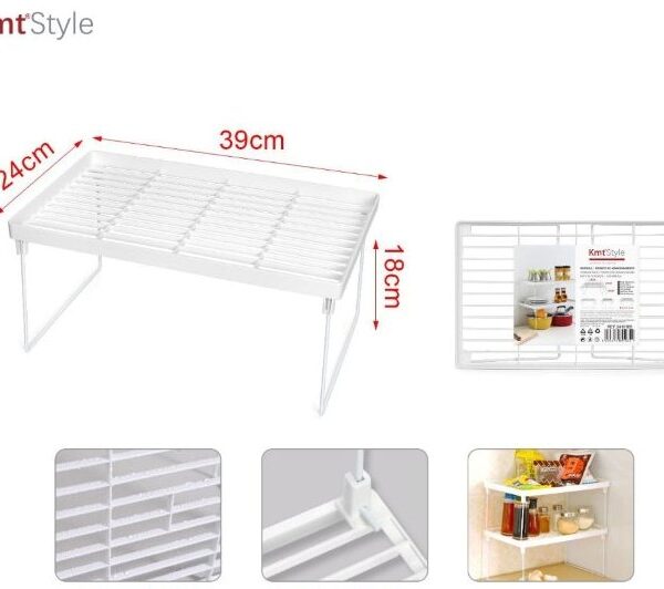 Πτυσσόμενο μεγάλο ράφι κουζίνας kmt 39x18x24cm