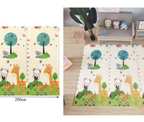 Αναδιπλούμενο βρεφικό χαλί αφρού 180x200x0.8 cm 20339 OEM