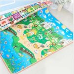 Παιδικό χοντρό μαλακό 8mm ισοθερμικό χαλί δραστηριοτήτων διπλής όψης Playmat 1.80 x 1.20cm OEM
