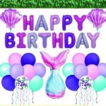 Σετ μπαλονιών γενεθλίων Γοργόνα 30156-26 OEM