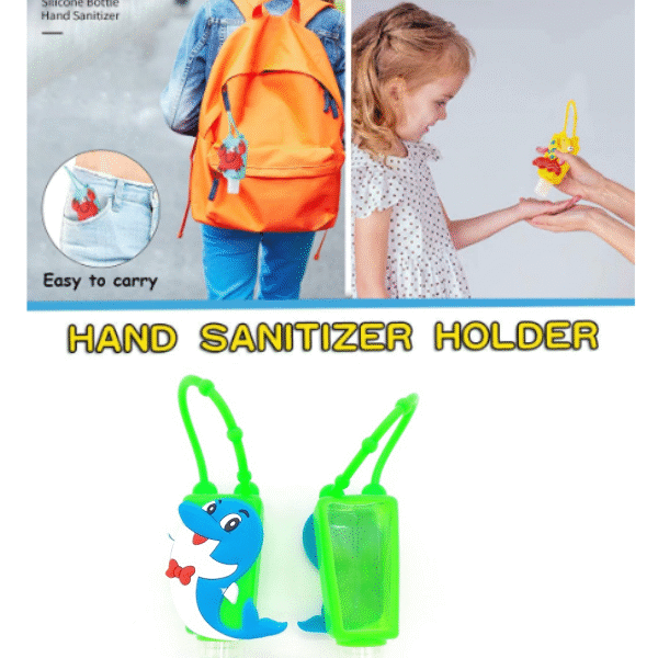 Παιδική θήκη αντισηπτικού σιλικόνης για την τσάντα "δελφίνι" OEM