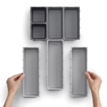 Σετ οργάνωσης συρταριών 7 τεμαχίων γκρι 29413 OEM