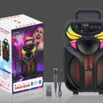 Φορητό ηχείο καραόκε με μικρόφωνο Bluetooth 8" GY-802 OEM