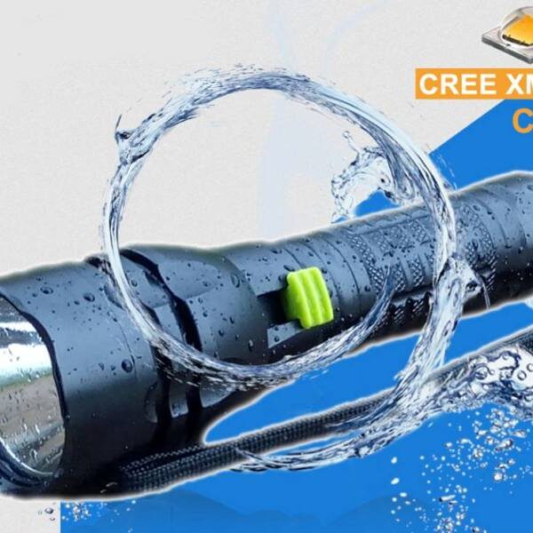 Αδιάβροχος υποβρύχιος καταδυτικός φακός με επαναφορτιζόμενη μπαταρία 0310 OEM