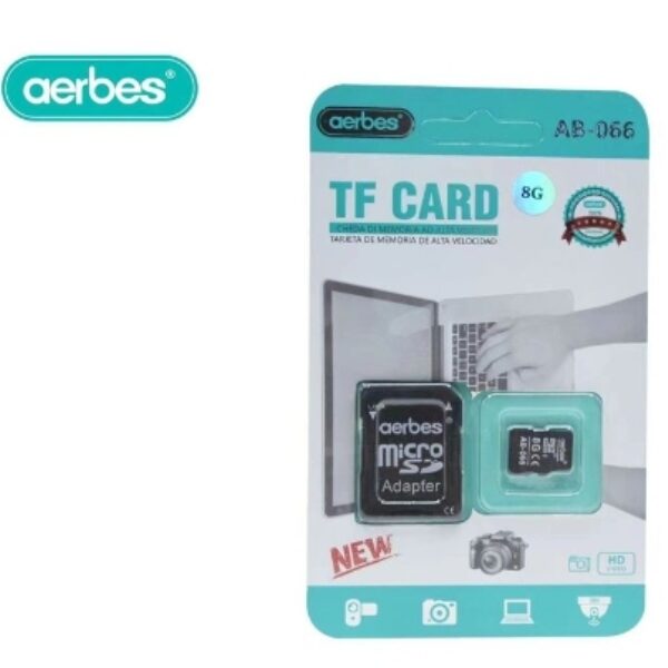 Κάρτα TF προσαρμογέας Micro SD 8G AB-S066 Aerbes Aerbes