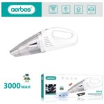 Επαναφορτιζόμενη ηλεκτρική σκούπα χειρός λευκή AB-J386 AERBES Aerbes