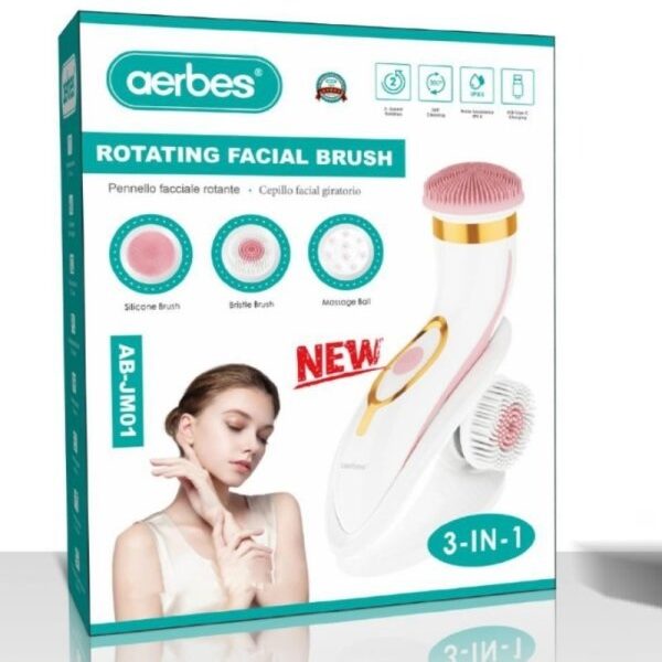 Επαναφορτιζόμενη συσκευή μασάζ και φροντίδας προσώπου AB-JM01 AERBES Aerbes