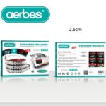 Αυτοκόλλητη ταινία αυτοκινήτου με τοξάκια LED 1.2m AB-QC26 AERBES Aerbes