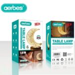 Επιτραπέζιο επαναφορτιζόμενο φωτιστικό LED Φεγγάρι AB-TD37 AERBES Aerbes