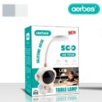 Επαναφορτιζόμενη επιτραπέζια λάμπα LED Αστροναύτης λευκό-ασημί  AB-TD58 AERBES Aerbes