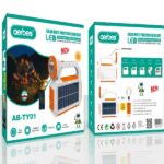 Ηλιακός επαναφορτιζόμενος φακός με τηλεχειριστήριο LED AB-TY01 AERBES Aerbes