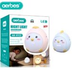 Επαναφορτιζόμενο νυχτερινό φως Θαλασσί Πουλάκι AB-XY22 AERBES Aerbes