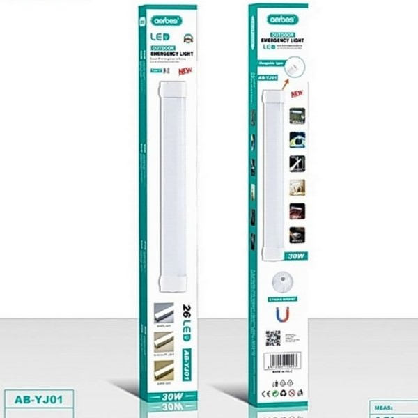 Επαναφορτιζόμενο φως έκτακτης ανάγκης LED εξωτερικού χώρου AB-YJ01 AERBES Aerbes