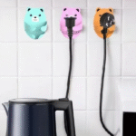 Υποδοχές καλωδίων τοίχου Αρκουδάκια 4 τεμάχια 20709 OEM