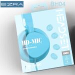 Ενσύρματα ακουστικά κεφαλής 3,5mm θαλασσί BH04 EZRA EZRA