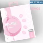 Ενσύρματα ακουστικά κεφαλής 3,5mm ροζ BH04 EZRA EZRA