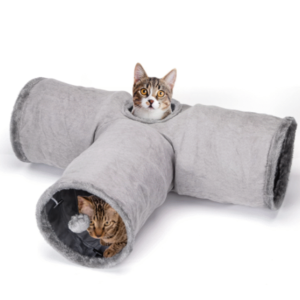 Αναδιπλούμενο τούνελ / παιχνίδι γάτας με 4 ανοίγματα  Nobleza 140312 Nunbell