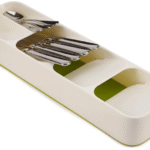 Θήκη οργάνωσης συρταριού για μαχαιροπήρουνα λευκή OEM