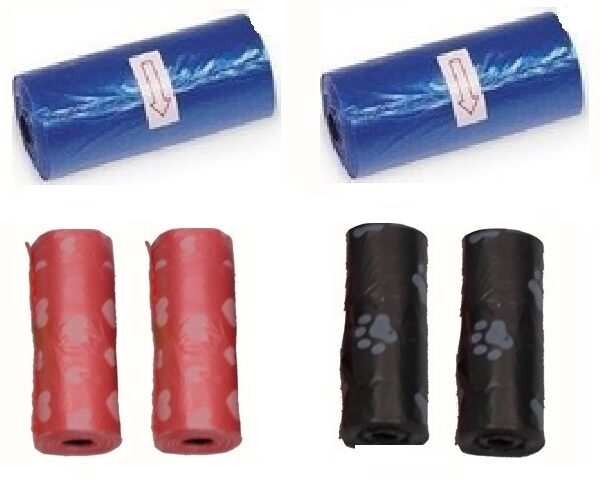 Σακουλάκια για περιττώματα σκύλου/γάτας 90 τμχ OEM