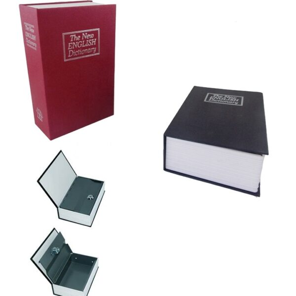 Βιβλίο Χρηματοκιβώτιο Ασφαλείας με κλειδαριά XL OEM