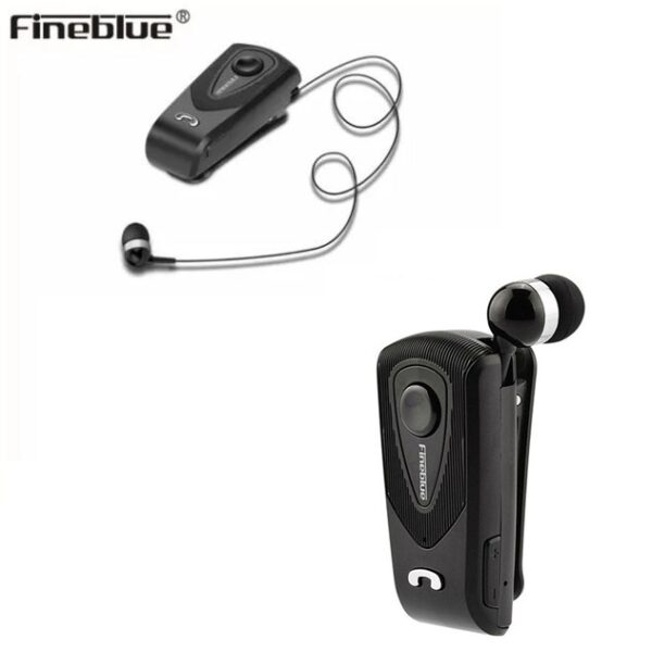 Ασύρματο ακουστικό με κλιπ Bluetooth Fineblue F-930 μαύρο FINEBLUE