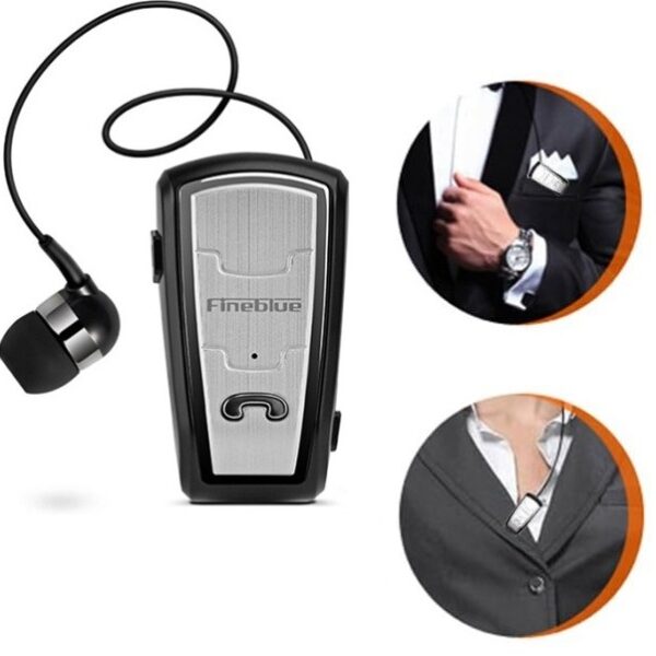 Επαναφορτιζόμενα ακουστικά πέτου Bluetooth FQ-208 FINEBLUE OEM