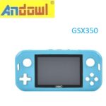 Επαναφορτιζόμενη κονσόλα παιχνιδιών χειρός μπλε GSX350 ANDOWL Andowl