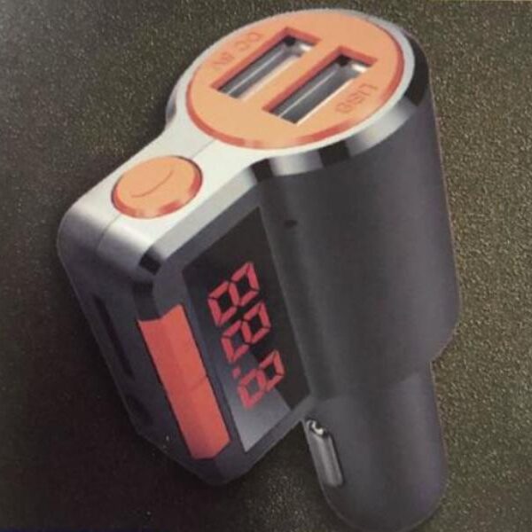 Φορτιστής αυτοκινήτου FM AUX MP3 KCB-905 OEM