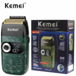 Ξυριστική μηχανή προσώπου επαναφορτιζόμενη χακί KM-2027 KEMEI KEMEI