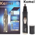 Επαναφορτιζόμενη κουρευτική και ξυριστική συσκευή μύτης και προσώπου KM-6673 KEMEI KEMEI