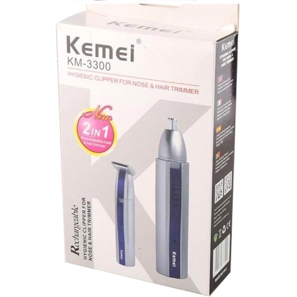 Κουρευτική μηχανή μύτης και μαλλιών KEMEI KM-3300 8135 KEMEI