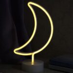 Επιτραπέζιο διακοσμητικό φως νέον led φεγγάρι OEM