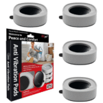 Αντικραδασμικές αυτοκόλλητες βάσεις πλυντηρίου/στεγνωτηρίου 4 τμχ. OEM