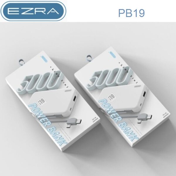 Εξωτερική μπαταρία αποθήκη ενέργειας 5000mAh  PB19 EZRA EZRA
