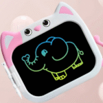 Ηλεκτρονικός πίνακας  γραφής/ταμπλέτα με οθόνη LCD γάτα ροζ OEM