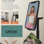 Αναδιπλούμενη επιτραπέζια βάση τηλεφώνου και τάμπλετ πράσινη  Q-C40 ANDOWL Andowl