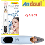 Επαναφορτιζόμενη συσκευή καθαρισμού προσώπου για πόρους και μαύρα στίγματα Q-M303 ANDOWL Andowl