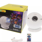 Σφαιρικός προβολέας αστεριών με τηλεχειριστήριο LED RGB Q-RG50 ANDOWL Andowl