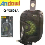 Φορητό ηχείο καραόκε με μικρόφωνο Bluetooth Q-YX501A ANDOWL Andowl