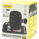 Επαναφορτιζόμενο μίνι ηχείο Bluetooth μαύρο Q-YX 5397 ANDOWL Andowl