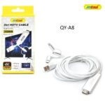 Καλώδιο HDMI σε καλώδιο USB, I-phone, Type-C, Micro USB QY-A8 ANDOWL Andowl
