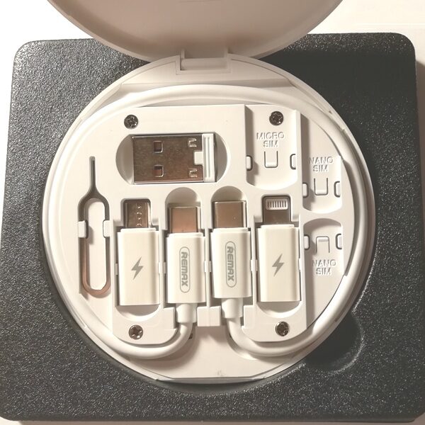 Σετ καλωδίων δεδομένων 60W λευκό RC-190 REMAX OEM