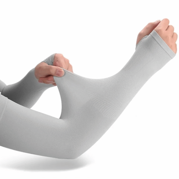 Αντηλιακά μανίκια 2τμχ γκρι OEM