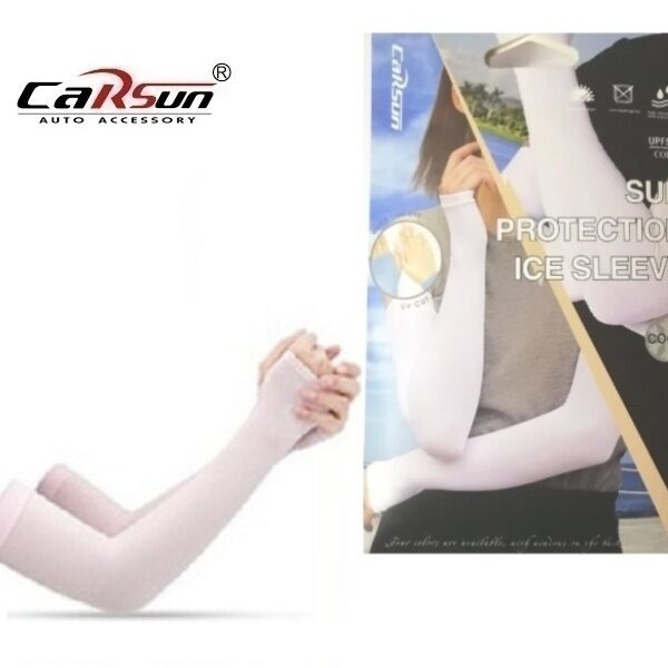 Αντηλιακά μανίκια 2τμχ ροζ 18276 CARSUN OEM