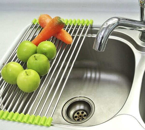 Ανοξείδωτο πτυσσόμενο στραγγιστήρι XL OEM