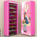 Ντουλάπα με πανοραμικό σχέδιο Ονειροπόλο Κορίτσι ροζ OEM