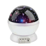 Στρογγυλή λάμπα περιστρεφόμενης προβολής, λευκό OEM