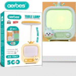 Επαναφορτιζόμενη επιτραπέζια λάμπα LED Τηλεόραση πράσινη AB-TD61 AERBES Aerbes