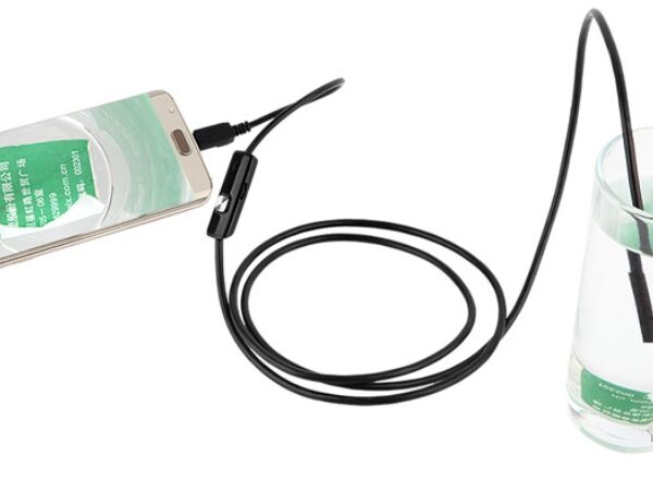 USB Android ενδοσκοπική αδιάβροχη κάμερα μικροσκόπιο 6x LED για κινητά τηλέφωνα OTG μήκους 1.5 μέτρου OEM